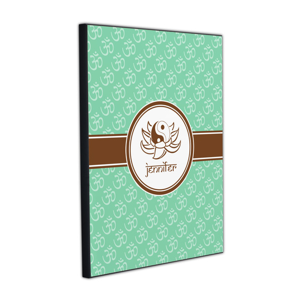 Om 16x20 Wood Print - Angle View