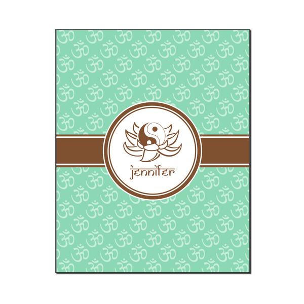 Custom Om Wood Print - 16x20 (Personalized)