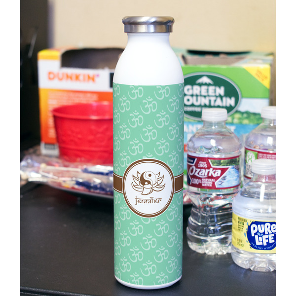 Om 20oz Water Bottles - Full Print - In Context