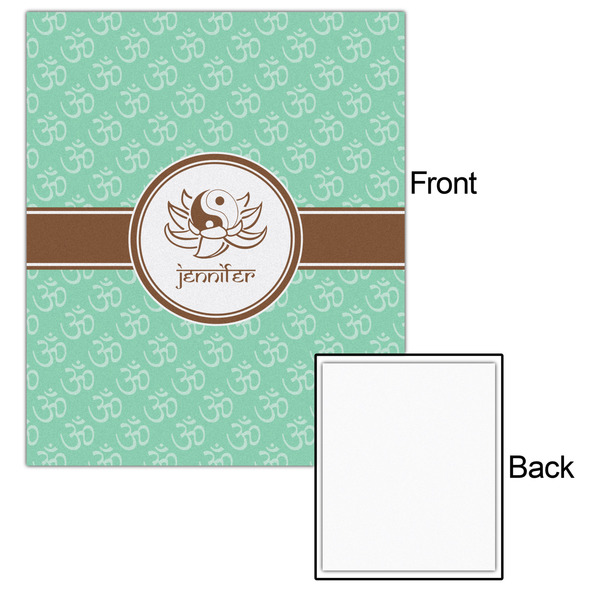 Om 20x24 - Matte Poster - Front & Back