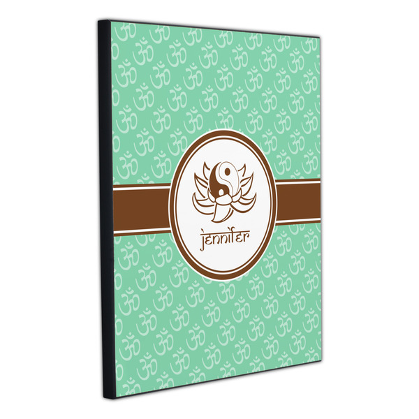 Om 20x24 Wood Print - Angle View