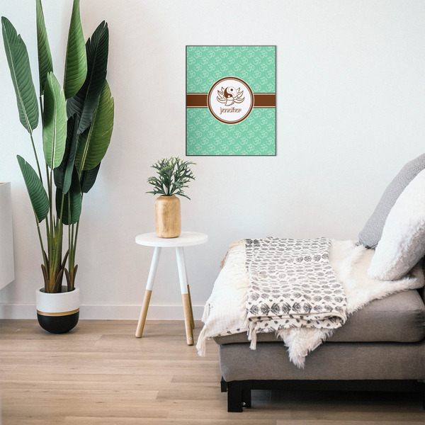 Om 20x24 Wood Print - In Context