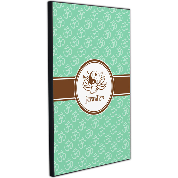 Om 20x30 Wood Print - Angle View