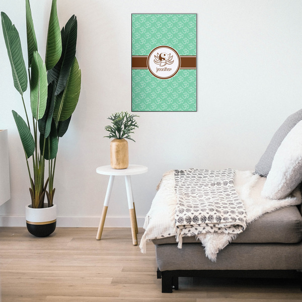 Om 20x30 Wood Print - In Context