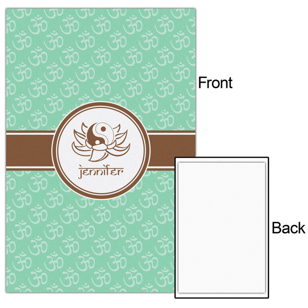 Om 24x36 - Matte Poster - Front & Back