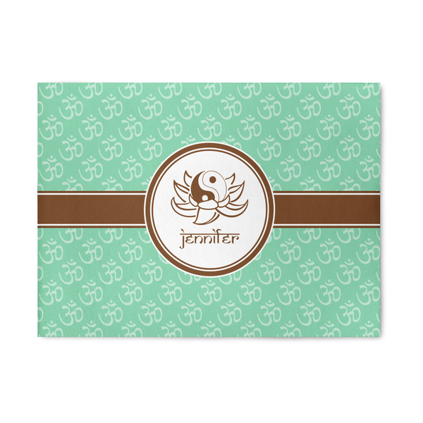 Custom Om 5' x 7' Patio Rug (Personalized)