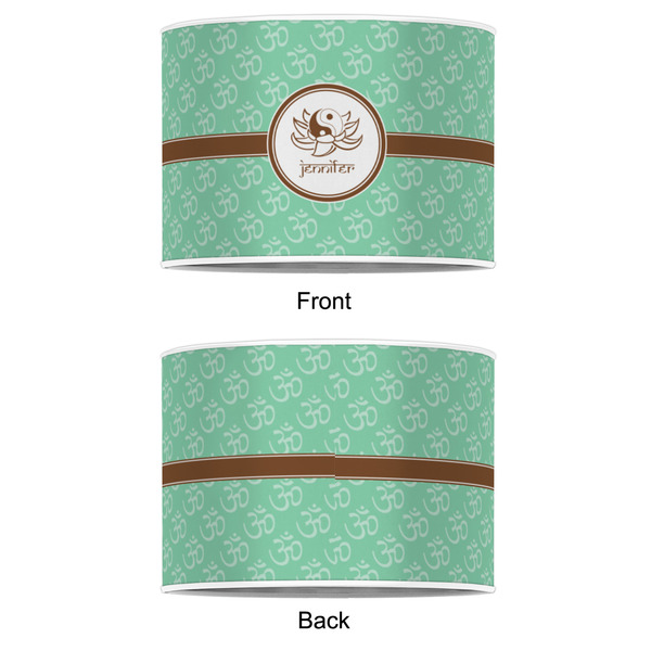 Om 8" Drum Lampshade - APPROVAL (Poly Film)