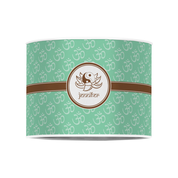 Om 8" Drum Lampshade - FRONT (Poly Film)