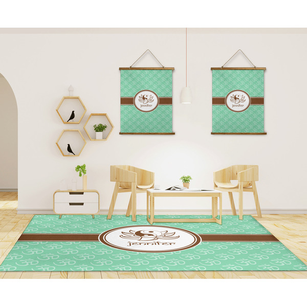 Om 8'x10' Indoor Area Rugs - IN CONTEXT