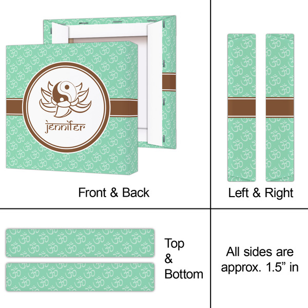 Om 8x8 - Canvas Print - Approval