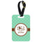 Om Metal Luggage Tag w/ Name or Text