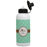 Om Water Bottles - Aluminum - 20 oz - White (Personalized)