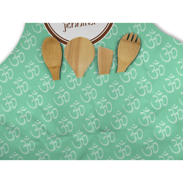 Om Apron - Pocket Detail with Props