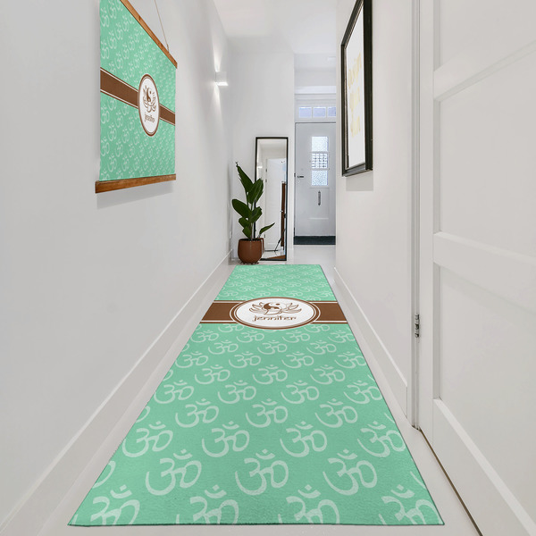 Om Area Rug Sizes - In Context (vertical)