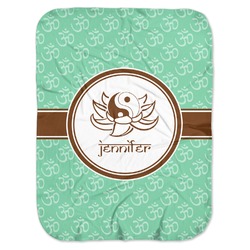 Om Baby Swaddling Blanket (Personalized)
