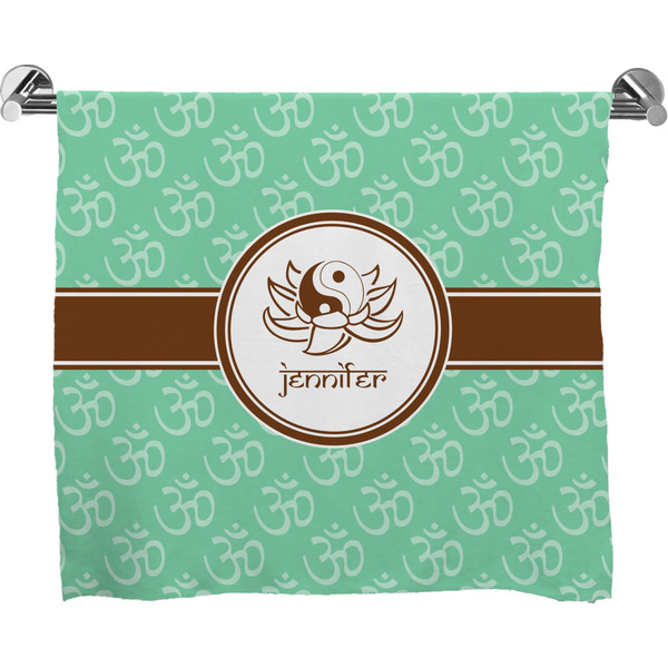 Custom Om Bath Towel (Personalized)