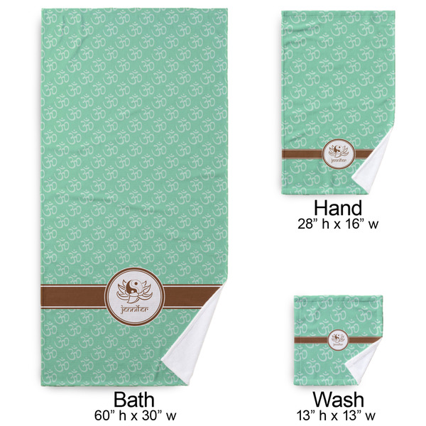 Om Bath Towel Sets - 3-piece - Approval