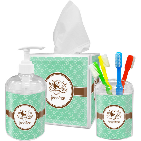 Om Bathroom Accessories Set (Personalized)