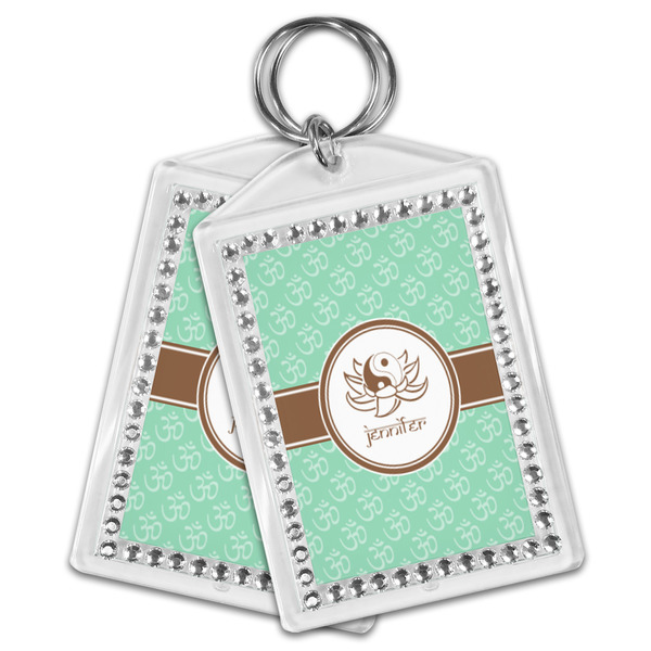 Om Bling Keychain - MAIN