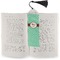 Om Bookmark with tassel - In book