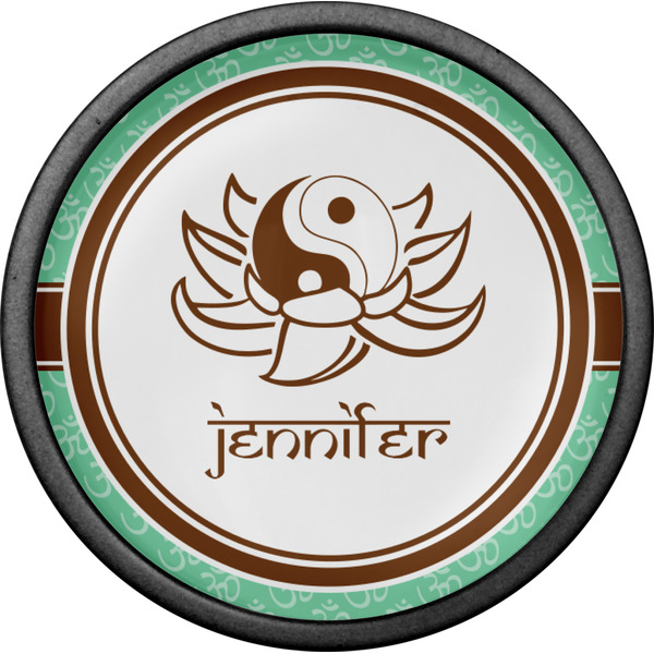 Om Cabinet Knob - Black - Front