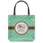 Om Canvas Tote Bag - Large - 18"x18" (Personalized)