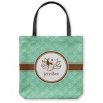 Om Canvas Tote Bag - Small - 13"x13" (Personalized)