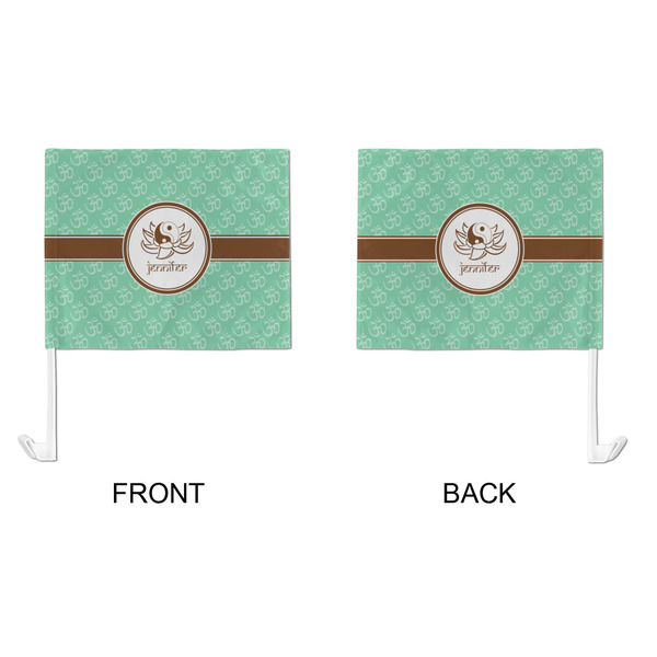 Om Car Flag - Large - APPROVAL