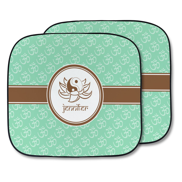 Custom Om Car Sun Shade - Two Piece (Personalized)