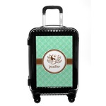 Om Carry On Hard Shell Suitcase (Personalized)