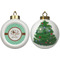 Om Ceramic Christmas Ornament - X-Mas Tree (APPROVAL)