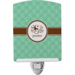 Om Ceramic Night Light (Personalized)