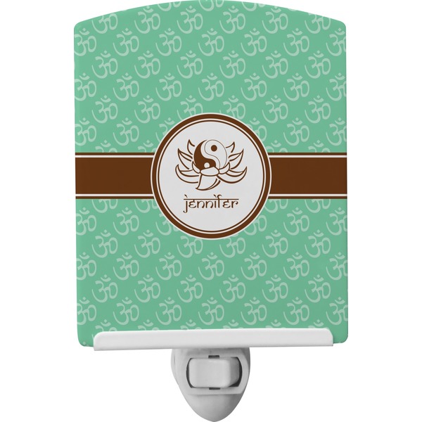 Custom Om Ceramic Night Light (Personalized)