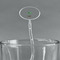 Om Clear Plastic 7" Stir Stick - Oval - Main
