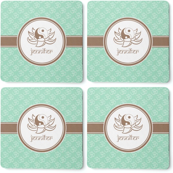 Om Coaster Rubber Back - Apvl