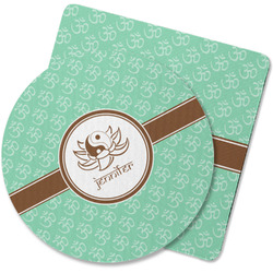 Om Rubber Backed Coaster (Personalized)