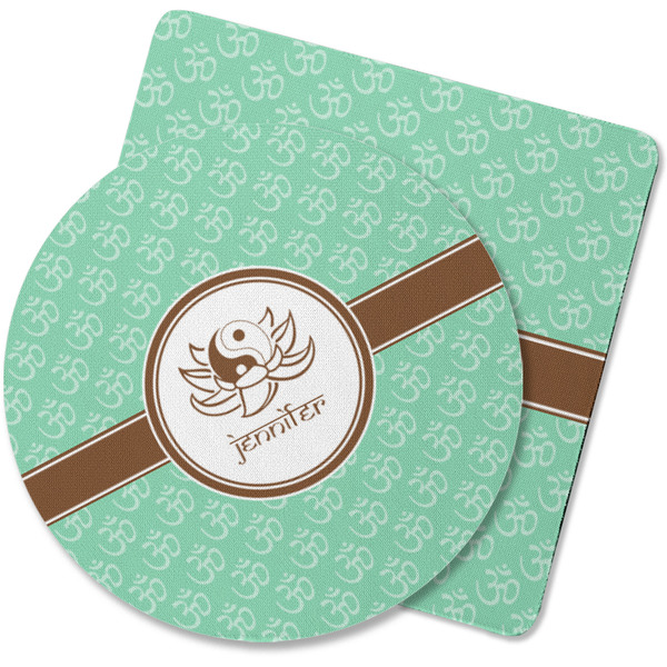 Custom Om Rubber Backed Coaster (Personalized)