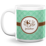 Om 20 Oz Coffee Mug - White (Personalized)