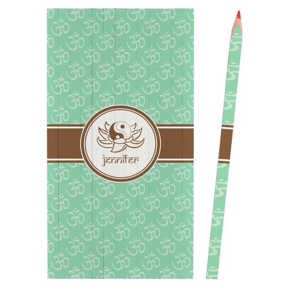 Om Colored Pencils - Front View