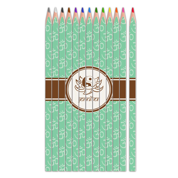 Custom Om Colored Pencils (Personalized)