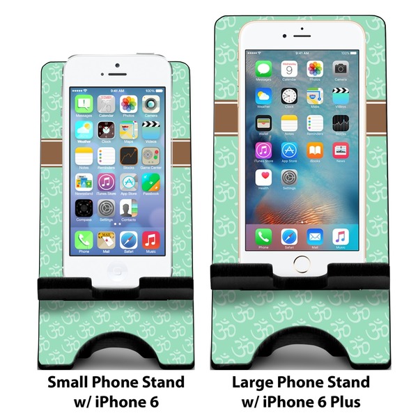 Om Compare Phone Stand Sizes - with iPhones
