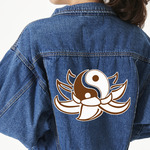 Om Twill Iron On Patch - Custom Shape - 3XL