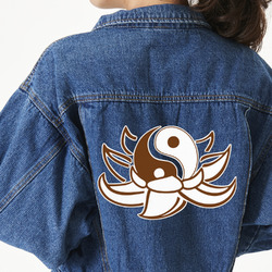 Om Twill Iron On Patch - Custom Shape - 3XL