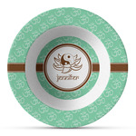Om Plastic Bowl - Microwave Safe - Composite Polymer (Personalized)