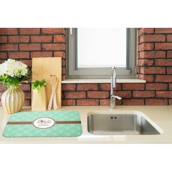 Om Dish Drying Mat - LIFESTYLE 2