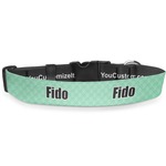 Om Deluxe Dog Collar - Medium (11.5" to 17.5") (Personalized)