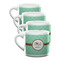 Om Double Shot Espresso Mugs - Set of 4 Front