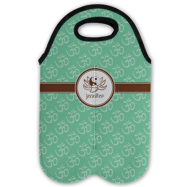 Om Double Wine Tote - Flat (new)