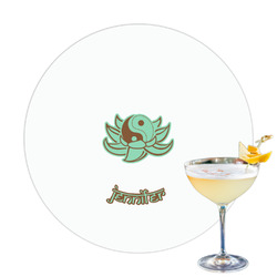 Om Printed Drink Topper - 3.25" (Personalized)