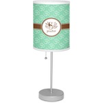 Om 7" Drum Lamp with Shade Polyester (Personalized)